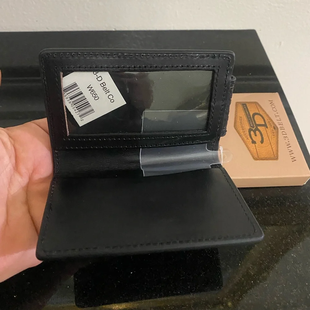 Handcraft Leather Card Holder money clip Wallet